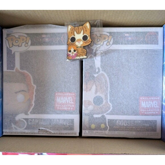 Marvel Collector Corps The Marvels Mystery Box - Funko POP! Shirt Size XS - Picture 3 of 5